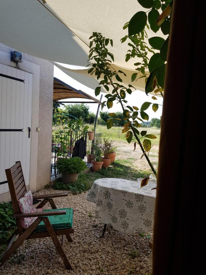 Hotel La Poussiniere Aigueze Exterior foto